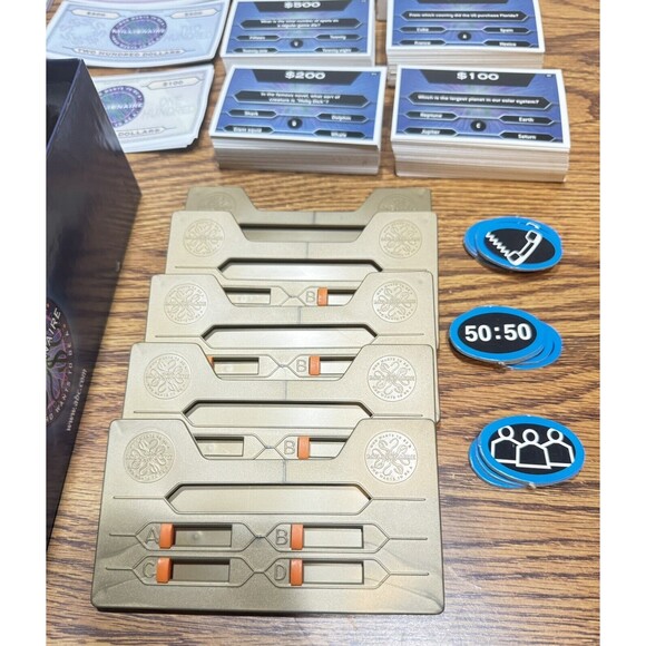 Who Wants To Be A Millionaire Trivia Family Board Game Good Conditions - Picture 7 of 13